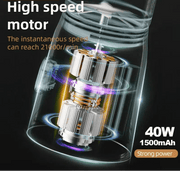 500ML Portable Electric Blender High - Speed USB Juicer Cup White - Freeyouthzbandz