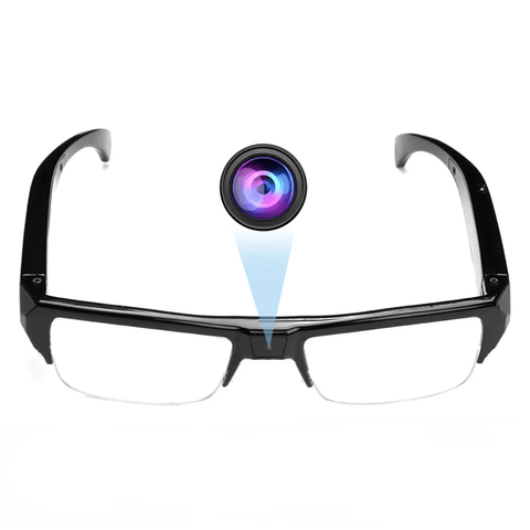 1080P HD Mini Camera Glasses Wearable DVR Video Recorder Black - Freeyouthzbandz