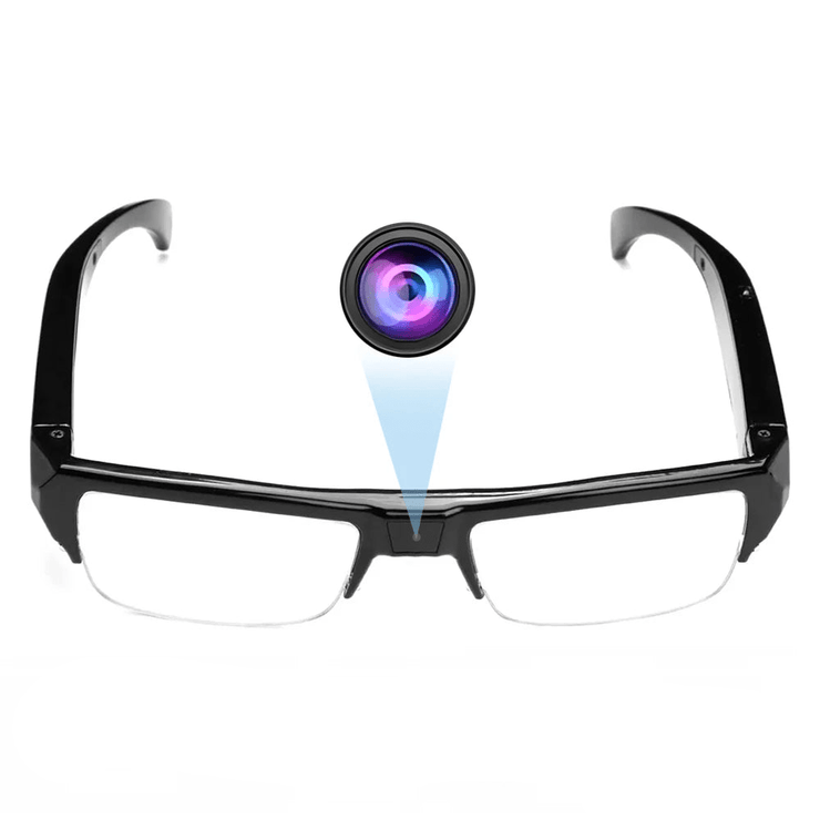 1080P HD Mini Camera Glasses Wearable DVR Video Recorder Black - Freeyouthzbandz