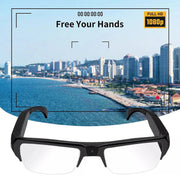 1080P HD Mini Camera Glasses Wearable DVR Video Recorder Black - Freeyouthzbandz