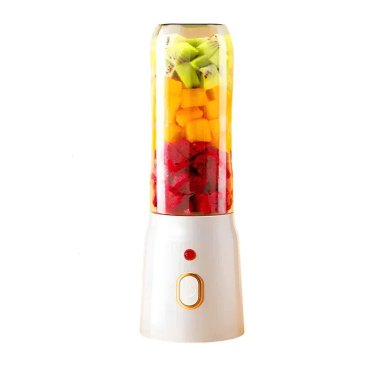 500ML Portable Electric Blender High - Speed USB Juicer Cup White - Freeyouthzbandz