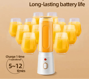 500ML Portable Electric Blender High - Speed USB Juicer Cup White - Freeyouthzbandz