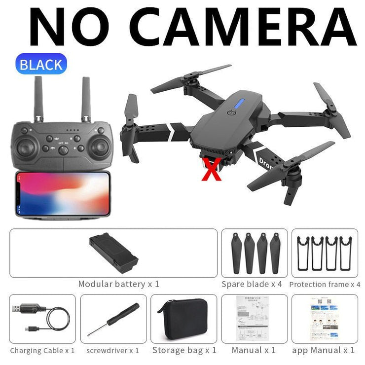 2021 NEW Drone 4k profession HD Wide Angle Camera 1080P WiFi fpv Drone Dual Camera Height Keep Drones Camera Helicopter Toys - Freeyouthzbandz