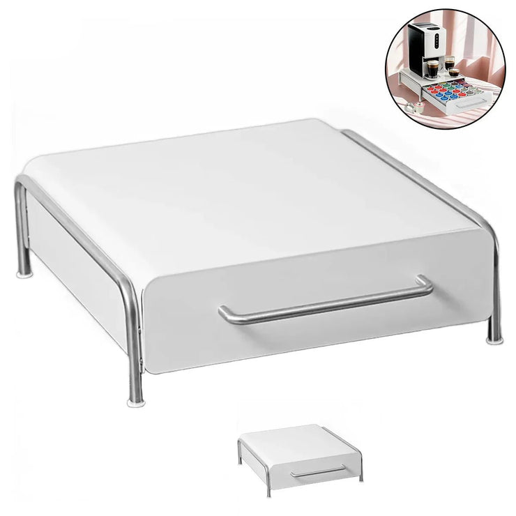 Compact Coffee Pod Drawer Space - Saving K - Cup Holder White - Freeyouthzbandz