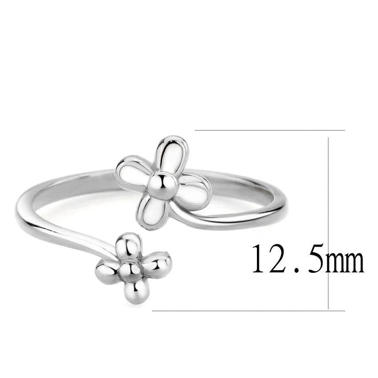 TK3631N - Stainless Steel Ring with No Stone No Plated (High Polished) - Freeyouthzbandz