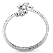 TK3631N - Stainless Steel Ring with No Stone No Plated (High Polished) - Freeyouthzbandz