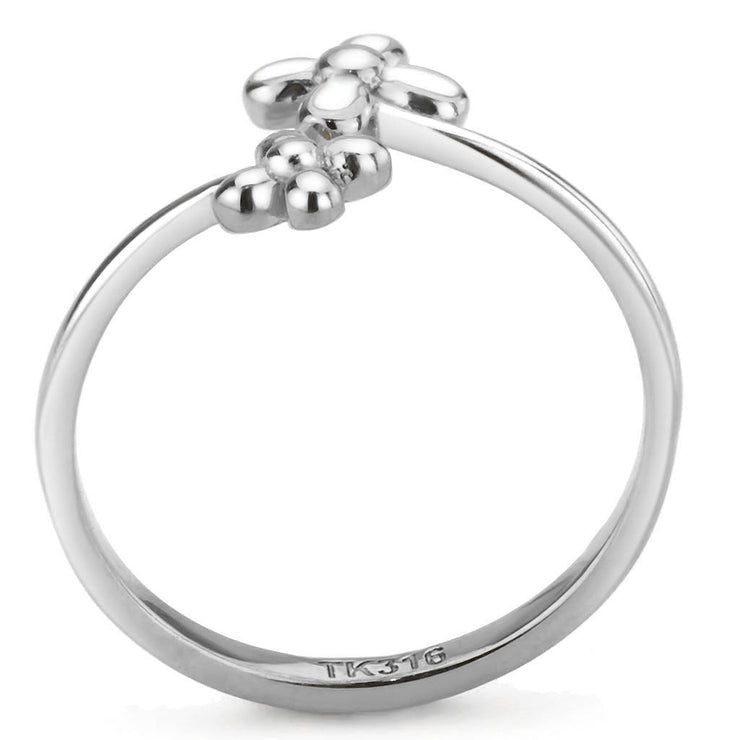 TK3631N - Stainless Steel Ring with No Stone No Plated (High Polished) - Freeyouthzbandz