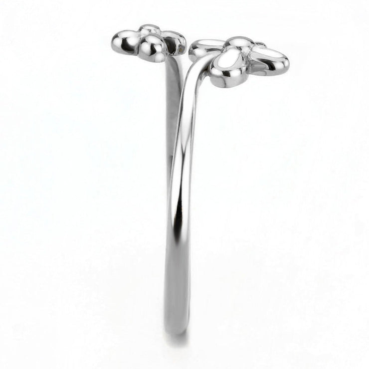 TK3631N - Stainless Steel Ring with No Stone No Plated (High Polished) - Freeyouthzbandz