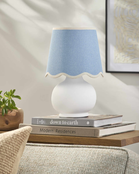 Theisseil Light Blue Table Lamp - Freeyouthzbandz