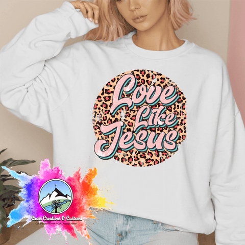 Christian - Love Like Jesus - Sweatshirt - Freeyouthzbandz