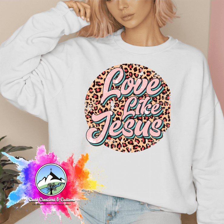 Christian - Love Like Jesus - Sweatshirt - Freeyouthzbandz
