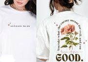 Christian Graphic Tee - What Enemy Meant For Evil - Freeyouthzbandz