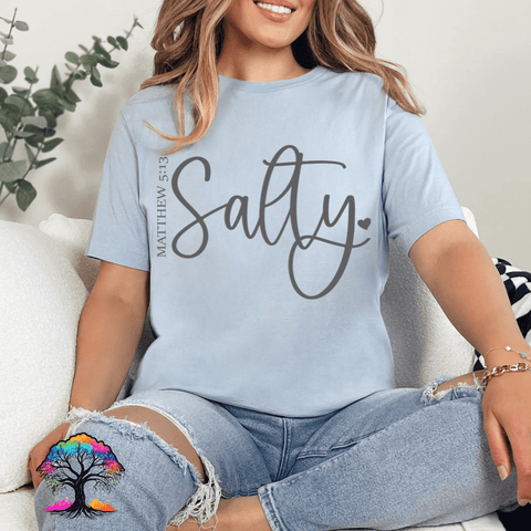 Christian Tshirt - Salty - Scripture - Freeyouthzbandz