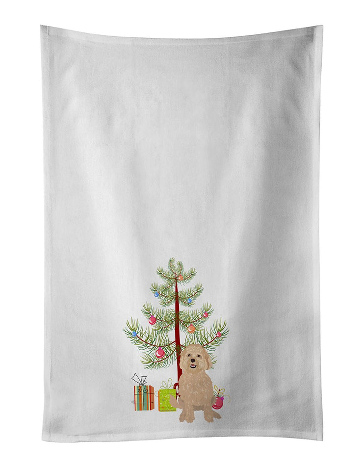 Doodle Fawn 1 Christmas Kitchen Towel Set of 2 - Freeyouthzbandz