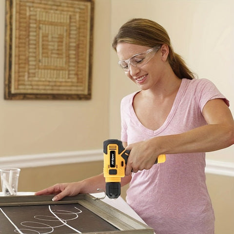 Electric Repair Tool Kit with 8V Cordless Driver - Freeyouthzbandz