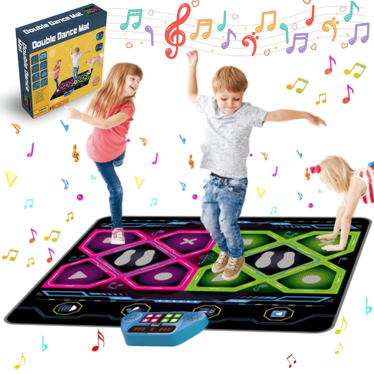 Double Electronic Dance Mat for Kids and Adults - Freeyouthzbandz
