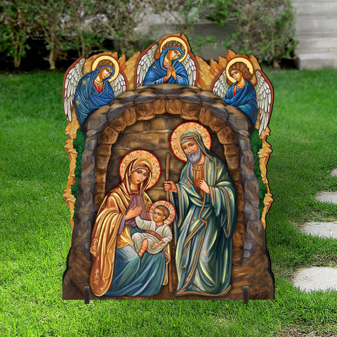 Orthodox Nativity Outdoor Decor Yard Decor by G. Debrekht - Nativity Holiday Decor - 852762F - Freeyouthzbandz