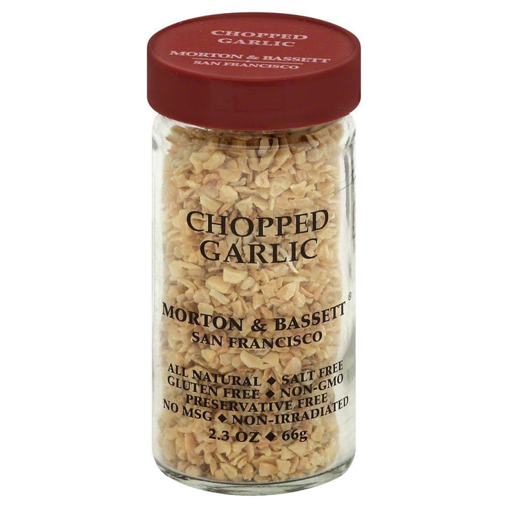 Morton & Bassett Chopped Garlic (3x2.3 OZ) - Freeyouthzbandz
