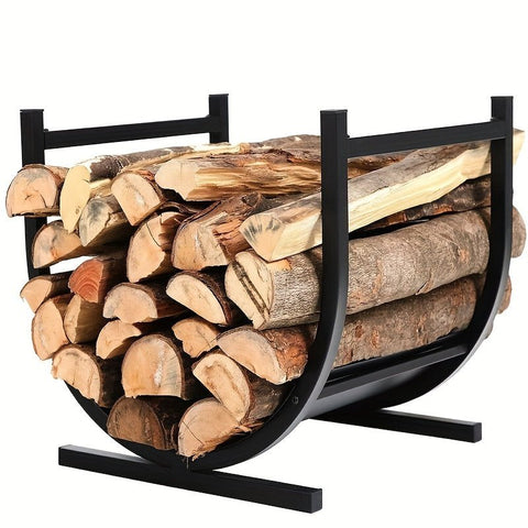 Fireplace Rack with Wood Storage - Freeyouthzbandz