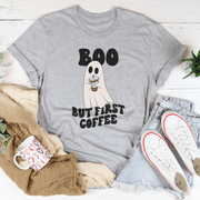 Boo But First Coffee Tee - Freeyouthzbandz