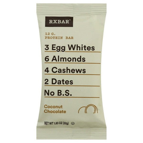 Rxbar Chocolate Coconut (12X1.83 OZ) - Freeyouthzbandz