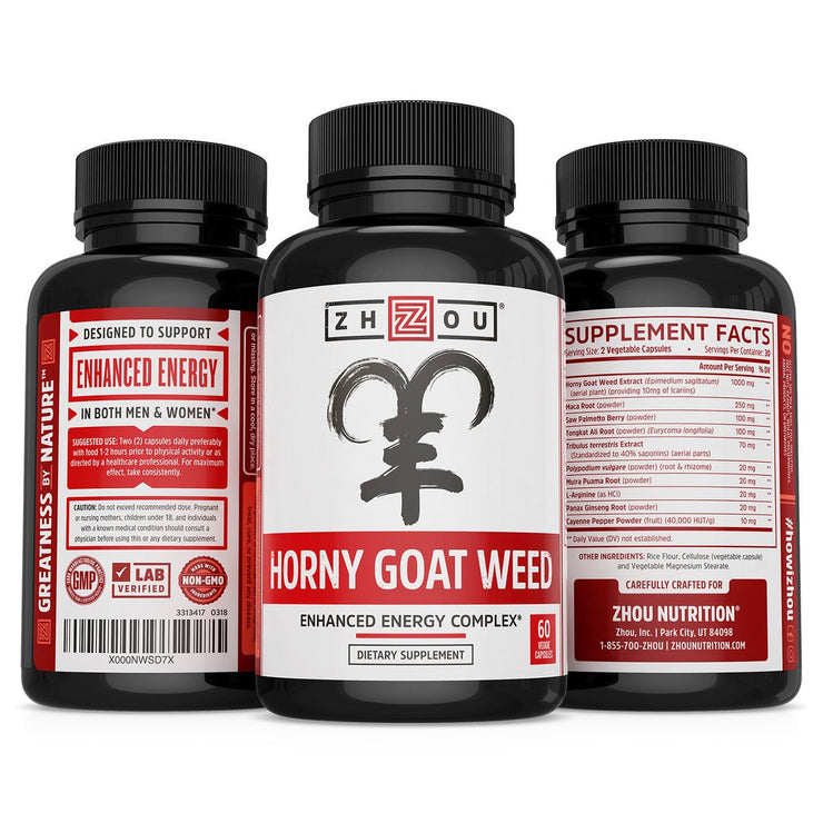 ZHOU HORNY GOAT WEED SUP (1x60.00) - Freeyouthzbandz