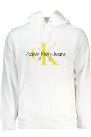 CALVIN KLEIN MEN'S WHITE ZIPLESS SWEATSHIRT - Freeyouthzbandz