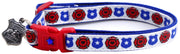 Fire and Police Badges Cat Collar - Freeyouthzbandz
