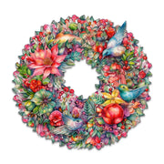 Summer Blooms Wreath Holiday Door Decor by G. Debrekht - Spring Easter Decor - 8611072H - Freeyouthzbandz
