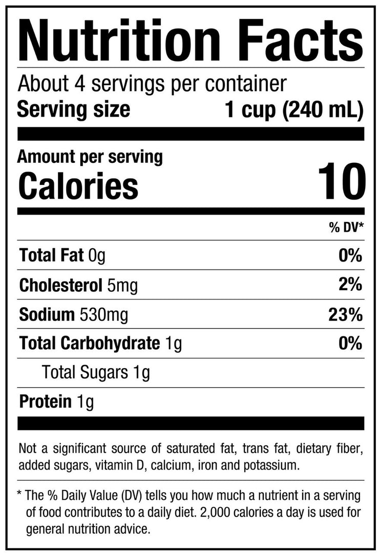 Pacific Natural Chicken Broth (12x32 Oz) - Freeyouthzbandz