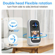 Indoor 3MP PTZ WiFi Surveillance Camera - Freeyouthzbandz