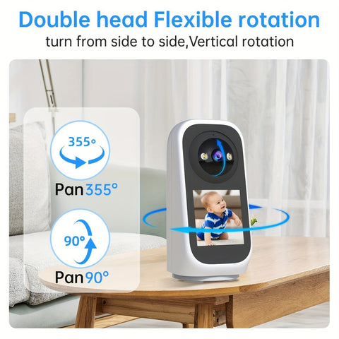 Indoor 3MP PTZ WiFi Surveillance Camera - Freeyouthzbandz