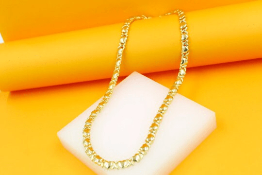 Rhodium Filled Gold Heart Set - Freeyouthzbandz