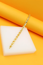 Rhodium Filled Gold Heart Set - Freeyouthzbandz