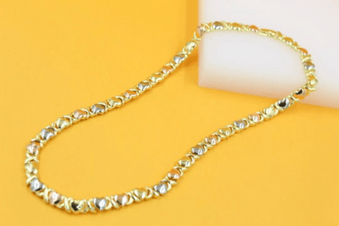 Rhodium Filled Gold Heart Set - Freeyouthzbandz