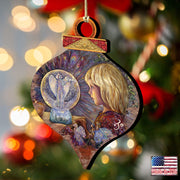 Fairy Wooden Ornaments by Josephine Wall - Christmas Decor - 845619 - JW - Freeyouthzbandz