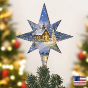 Angel Of Peace Tree Topper by D. Gelsinger - Christmas Decor - 89484 - DG - Freeyouthzbandz