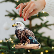Bald Eagle Wooden Ornaments by G.Debrekht - Wildlife Holiday Decor - 8710101 - 2 - Freeyouthzbandz