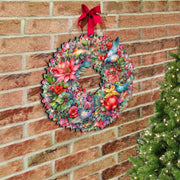 Summer Blooms Wreath Holiday Door Decor by G. Debrekht - Spring Easter Decor - 8611072H - Freeyouthzbandz