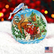 Winter Wonderland Glass Ornament by G. DeBrekht - Christmas Décor - 73372 - Freeyouthzbandz