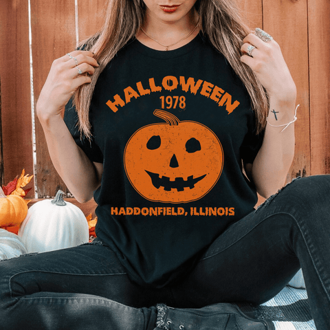 Halloween Pumpkin Tee - Freeyouthzbandz