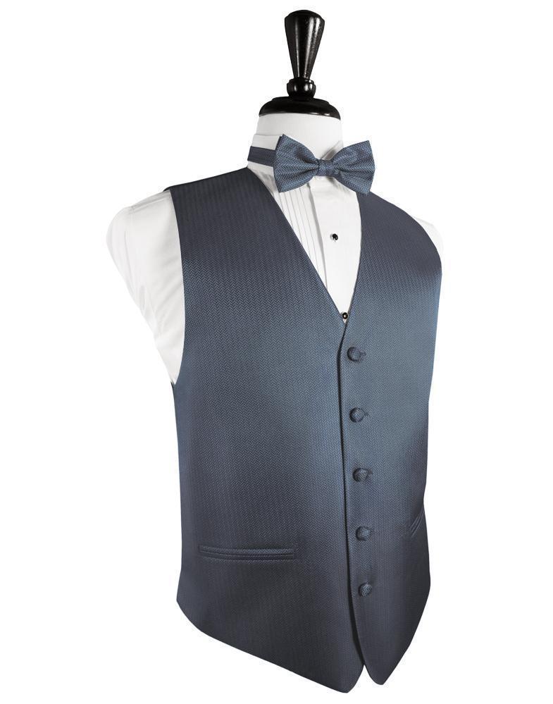 Herringbone Tuxedo Vest 9 - Freeyouthzbandz