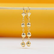 Beaded Dangle Earring (K114) - Freeyouthzbandz