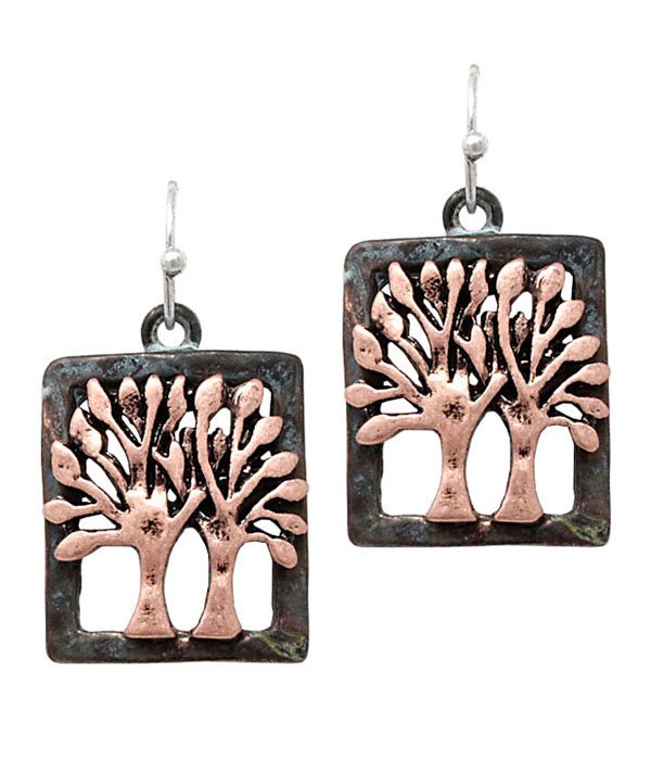 TREE OF LIFE EARRING - Freeyouthzbandz