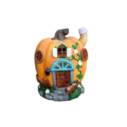 Solar Pumpkin House Outdoor Halloween Decor - Freeyouthzbandz