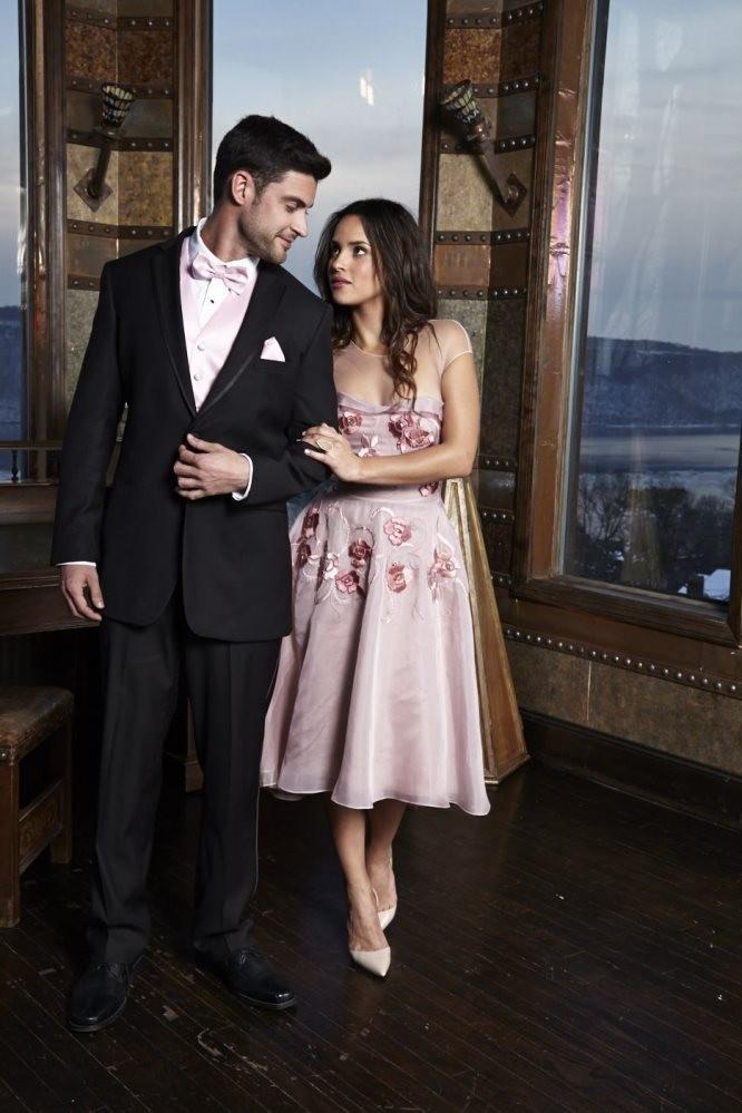 "Infinity" Black Tuxedo Jacket Notch (Separates) - Freeyouthzbandz