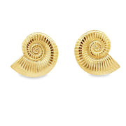 Sea Shell Swirl Earrings (L216A/L67A) - Freeyouthzbandz