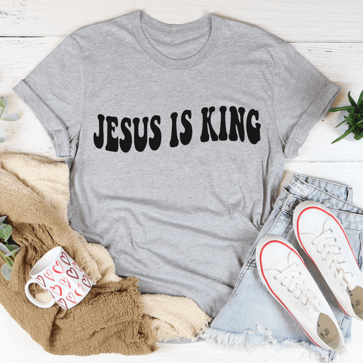 Jesus Is King T-Shirt - Freeyouthzbandz