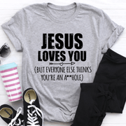 Jesus Loves You T-Shirt - Freeyouthzbandz