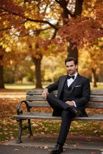 "Kingston" Black Tuxedo Jacket - Freeyouthzbandz